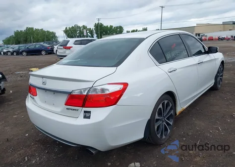 2014 Honda Accord Sport из США, поврежденный, VIN 1HGCR2F59EA273362